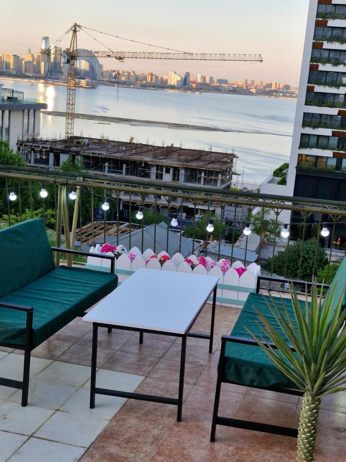 Nur Hotel & Terrace Cafe Baku Extérieur photo