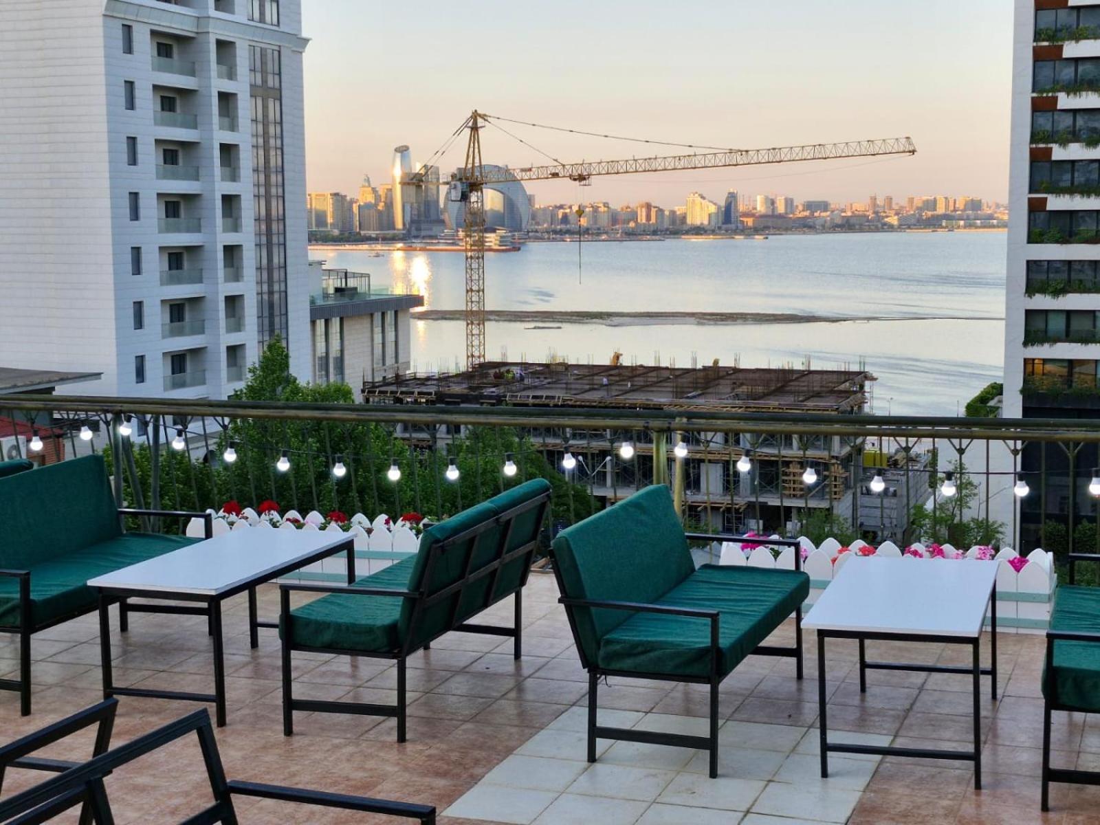 Nur Hotel & Terrace Cafe Baku Extérieur photo